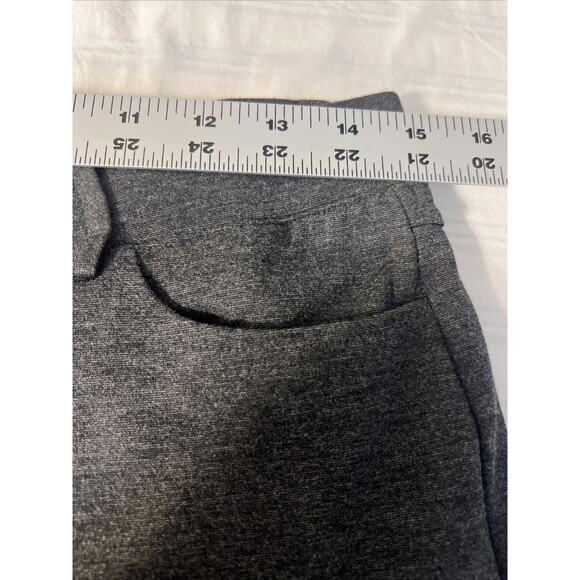 Tapata Womens Ponte Dress Pants Size Medium 8 Charcoal Gray Comfort Stretch - Picture 6 of 8